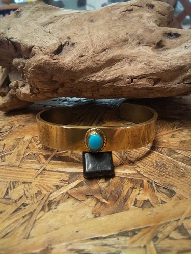 Bracciale ottone corda oro - ottone,,
