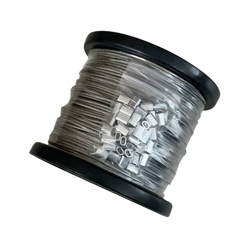 Kit cavo acciaio inox - in,