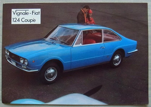 Vignale fiat 124 coupè scheda - vignale,