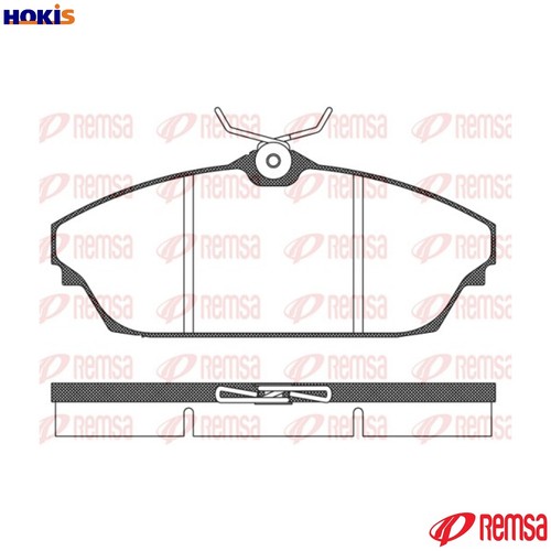 Set pastiglie freno - set,