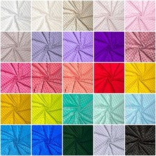 Minky microfibra con borchie