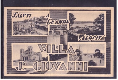 Cartolina saluti gran - saluti, a