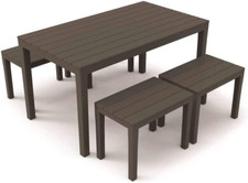 Set Tavolo da Pranzo con 4