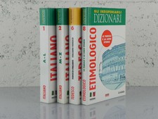 Gli indispensabili Dizionari Etimologico Tedesco Italiano A-L M-Z Ed. La Scuola