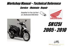 Honda SH125i SH 125 i Manuale