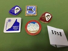 5598 ANTICHE SPILLE SCI MEETENG INTERBANCARIO - CAMPIONATI ANNI '65-'68-'70-'72