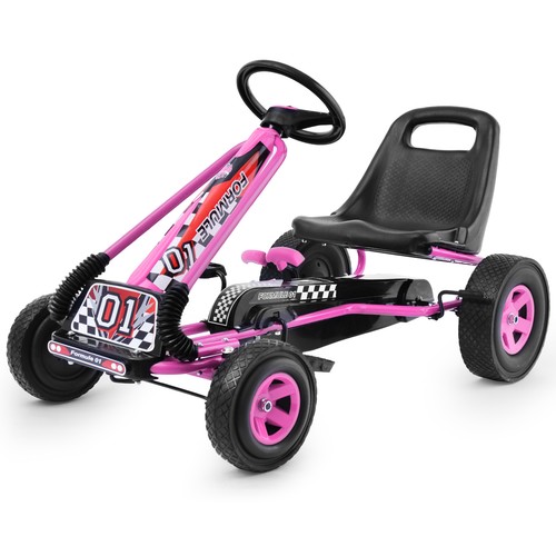 Kart wheel pedal - kart, powered