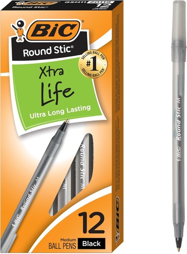 Bic round stic xtra life - bic, penna