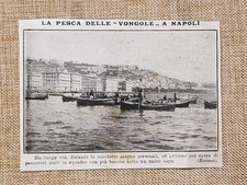 Napoli nel 1914 La pesca delle vongole Campania