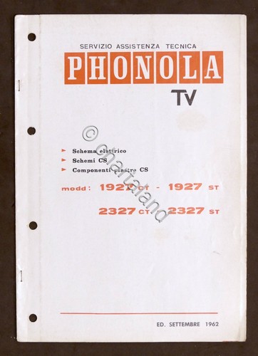 Radiotecnica phonola - radiotecnica,