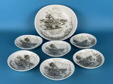 Johnson Bros Ceramica Inglese Servizio Ciotole Da Tavola X6 Decoro The Road Home