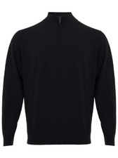 Maglia cashmere mezza zip - in,