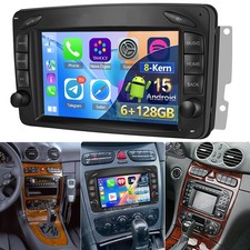 Autoradio GPS 6G+128G per Mercedes Benz W203 Vito W639 W168 Vaneo CLK W209 W210
