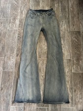 Rick Owens Bias Bootcut Jeans