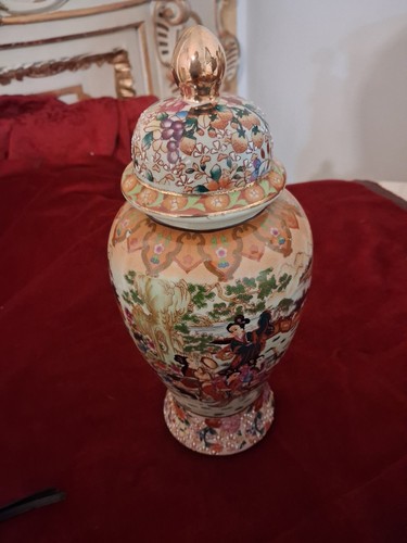 Vaso cinese royal satsuma vedi - vaso,