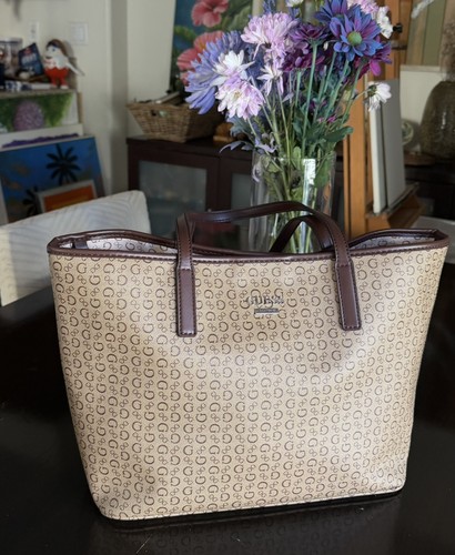 Mocha guess tote - mocha,
