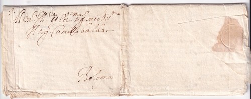 Aa314 antica lettera genova - aa314-antica, da