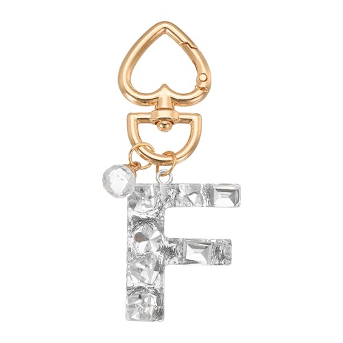 Keychain with letter - keychain,