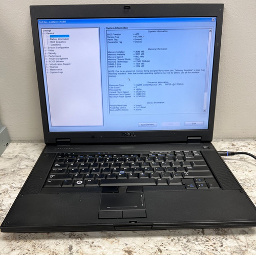 Dell latitude e5500 laptop - latitude,