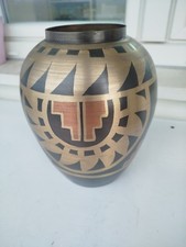 Vaso Ottone In Stile Liberty