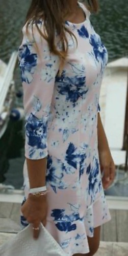 Abito subacqueo zara - zara, rosa