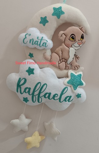 Fiocco nascita leoncino - nascita, sulla