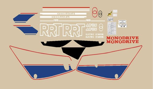 Gilera rrt 125 - gilera, serie