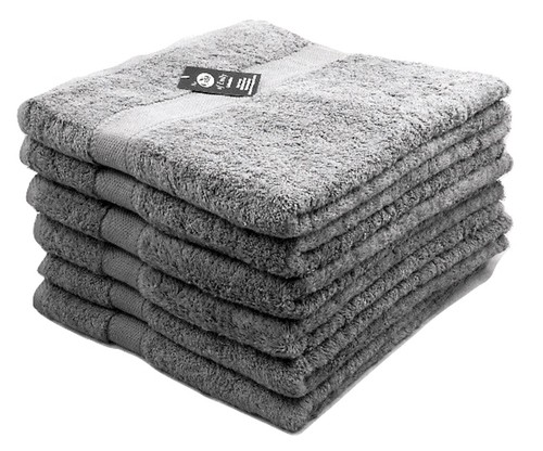 Asciugamani bagno grigio - asciugamani,