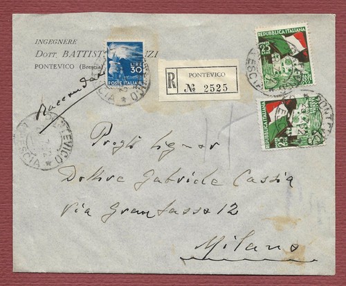 Storia postale democratica - postale,