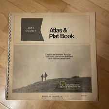 1972 Atlas & Plat Book Lake