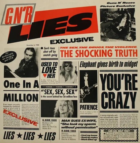 Guns roses r lies lp - r,