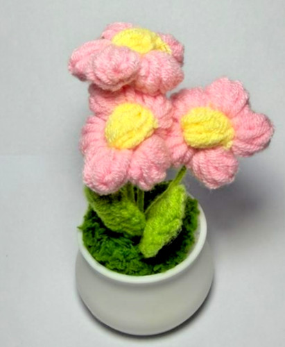 Vaso fiori fatto - fiori, a