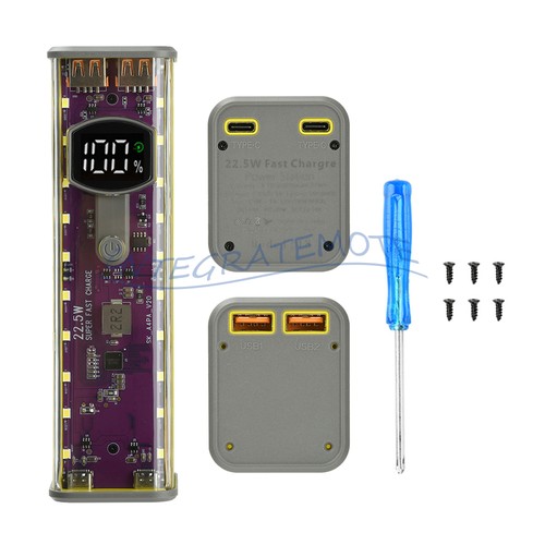 Scatola batteria celle 18650 - batteria, 8
