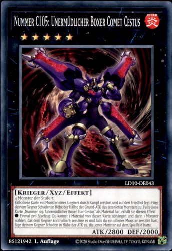 Yugioh ld10 de043 numero - -,
