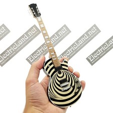 Mini Guitar scale 1:4 ZAKK WYLDE Vertigo les paul miniature chitarra collezione