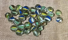 Collezione di 33 biglie in