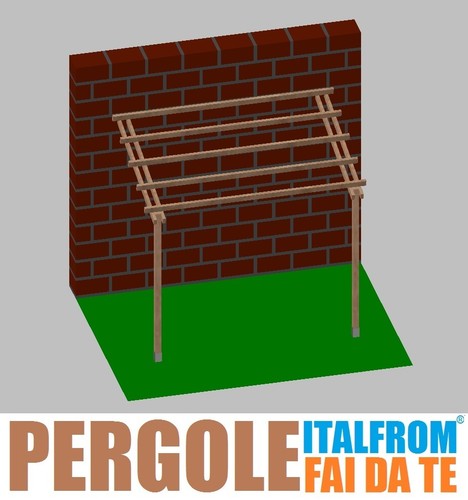 Pergola legno impregnato - pergola,