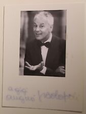 TEATRO foto autografa PAOLO POLI+BIANCO/NERO-NA353