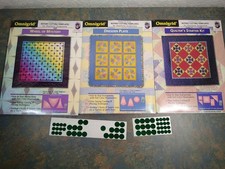 NUOVO lotto modelli quilting omnigrid modello Jorgenson taglio rotante starter kit