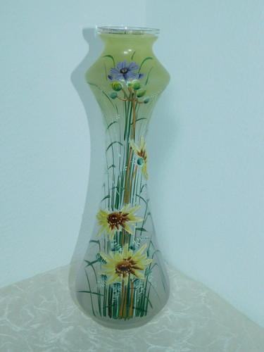 Stile liberty vaso vetro - stile,