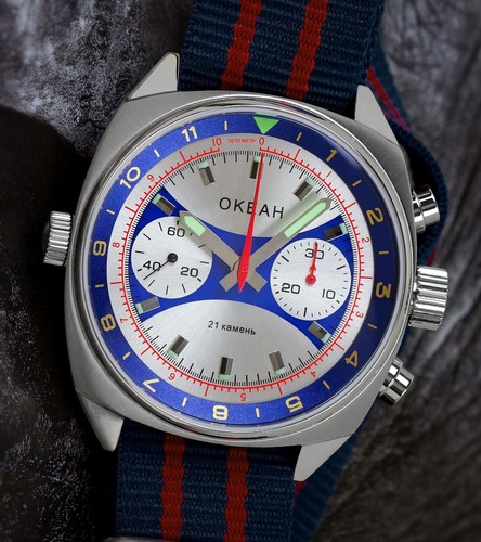 Okean cronografo 39mm - okean,