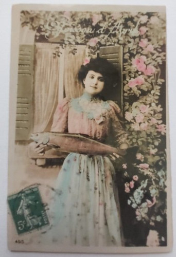 Carte postale cartolina bollo - carte,