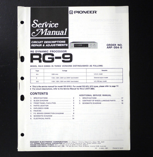 Manuale servizio processore - manuale,