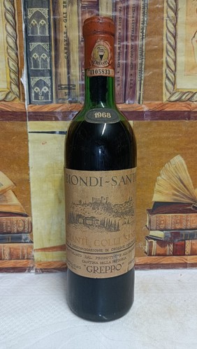 Vino 1968 chianti biondi santi - chianti,