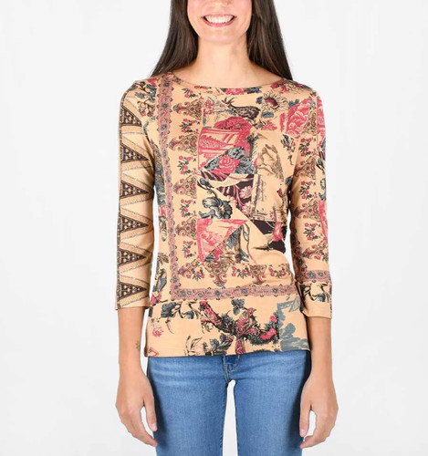 Top donna desigual multicolore - donna,