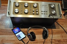 Carver Console di Controllo Preamplificatore C-4000 TESTATO Si Accende, Ha Uscita Audio