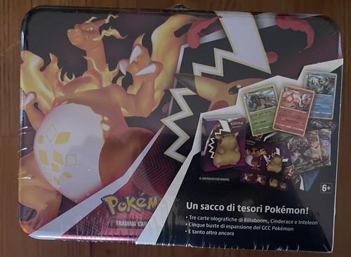 Box metallo pokèmon sigillato - metallo,