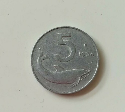 Moneta lire rara del 1954 - rara,