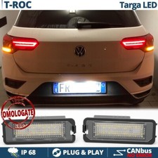 COPPIA LUCI TARGA LED