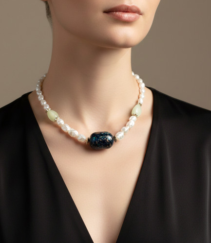 Collana vintage perle - vintage,
